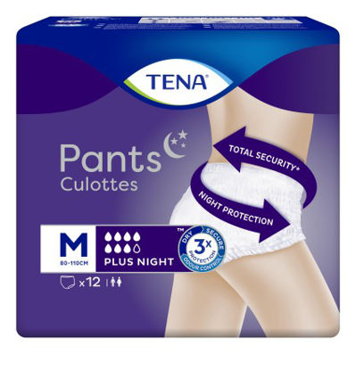Фото Подгузники для взрослых Tena Pants Plus Night Medium (Тена Пантс Плюс найт медиум) №12